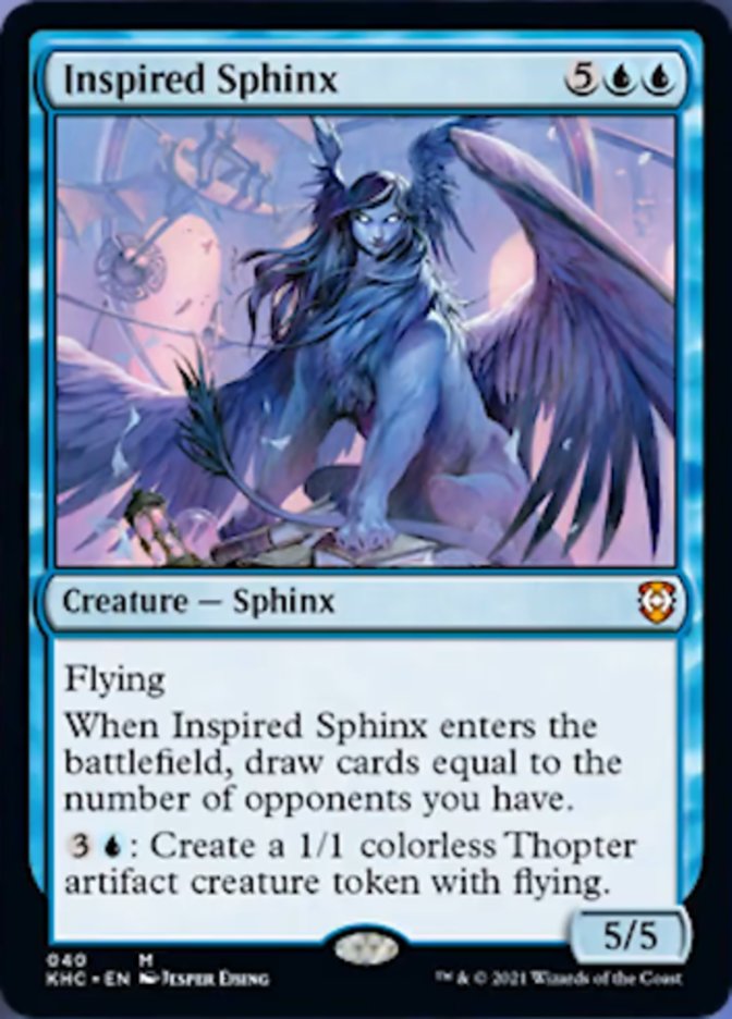 Inspired Sphinx [Kaldheim Commander] | Odin's Place