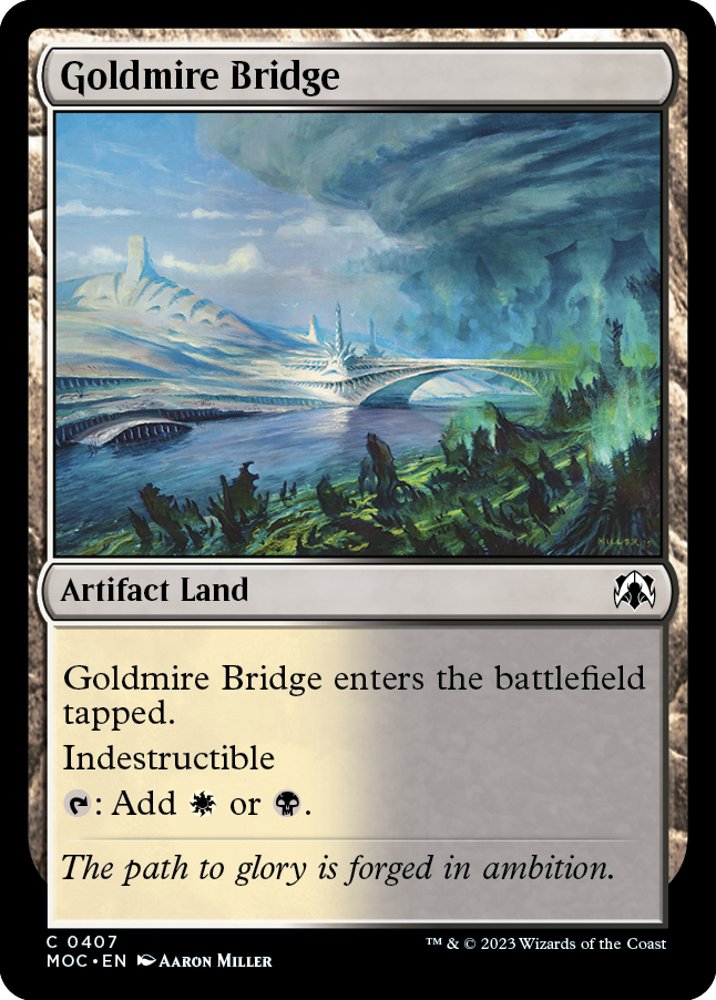 Goldmire Bridge [March of the Machine Commander] | Odin's Place