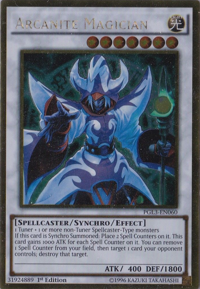 Arcanite Magician [PGL3-EN060] Gold Rare | Odin's Place