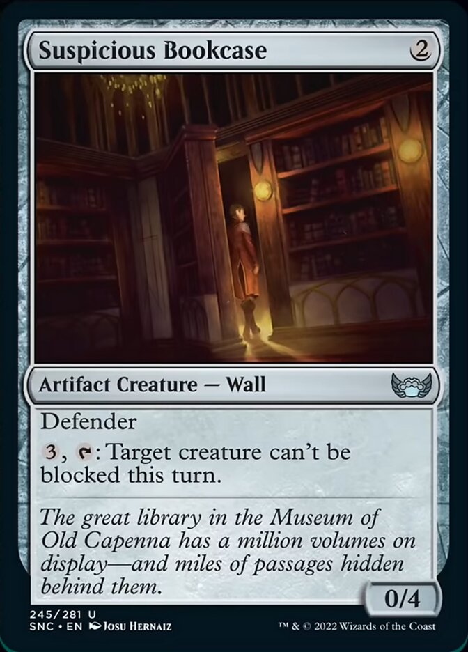 Suspicious Bookcase [Streets of New Capenna] | Odin's Place