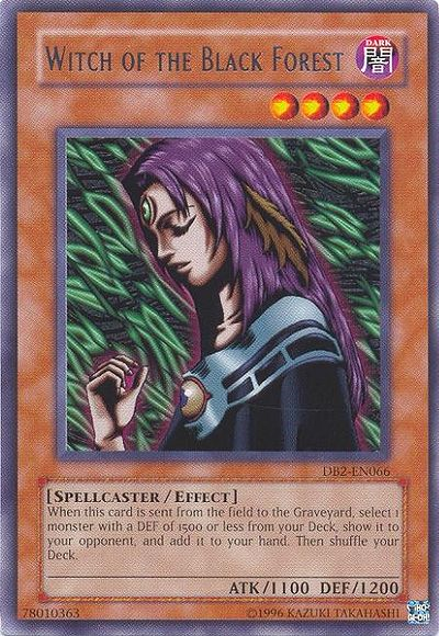 Witch of the Black Forest [DB2-EN066] Rare | Odin's Place