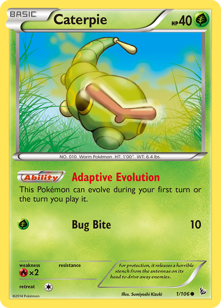 Caterpie (1/106) [XY: Flashfire] | Odin's Place