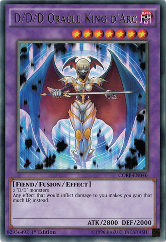 D/D/D Oracle King d'Arc [CORE-EN046] Rare | Odin's Place