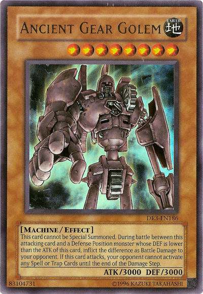Ancient Gear Golem [DR3-EN186] Ultra Rare | Odin's Place