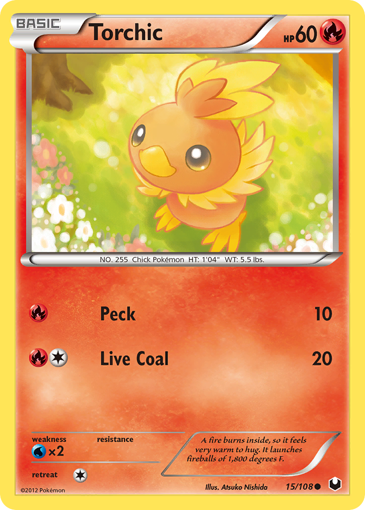 Torchic (15/108) [Black & White: Dark Explorers] | Odin's Place