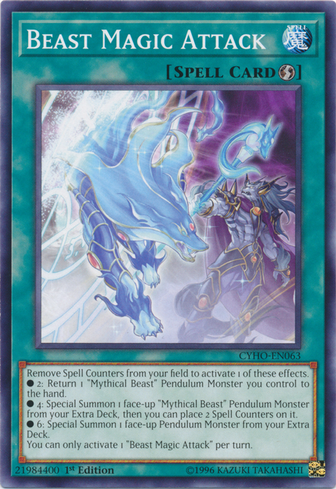 Beast Magic Attack [CYHO-EN063] Common | Odin's Place