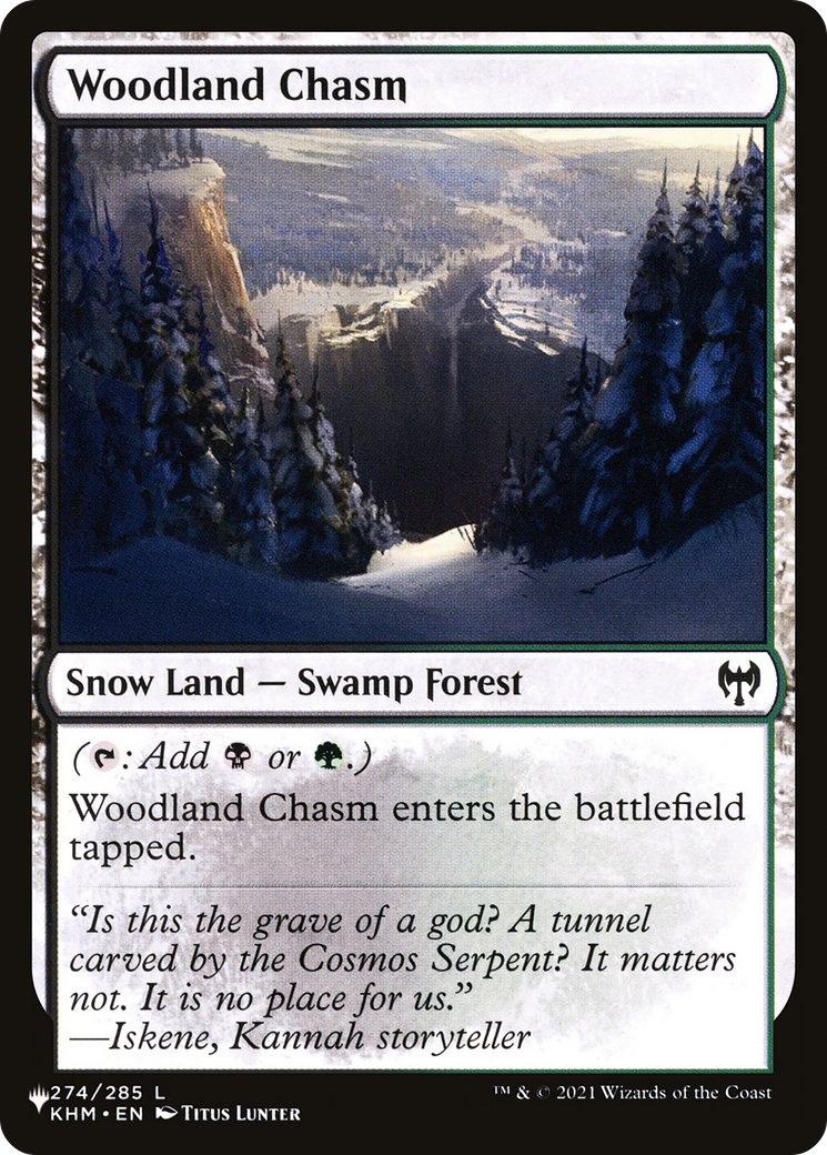 Woodland Chasm [Secret Lair: From Cute to Brute] | Odin's Place