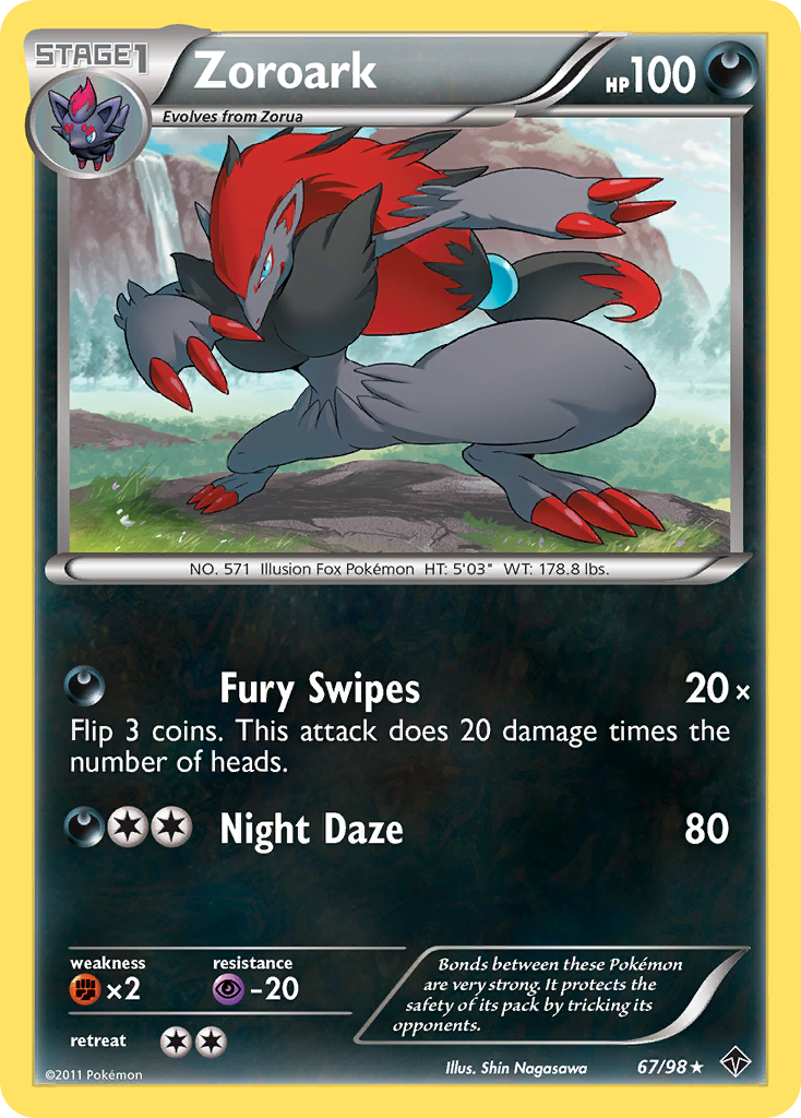 Zoroark (67/98) [Black & White: Emerging Powers] | Odin's Place
