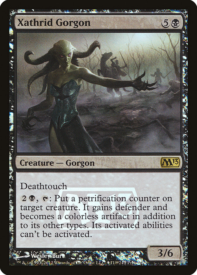 Xathrid Gorgon (118) [Magic 2013 Prerelease Promos] | Odin's Place