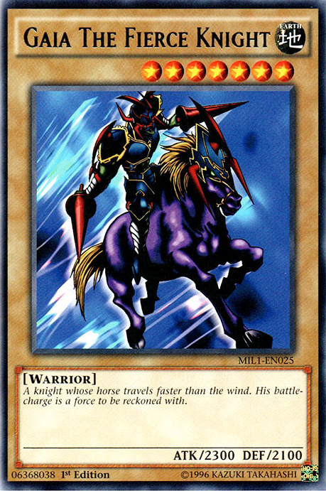 Gaia The Fierce Knight [MIL1-EN025] Rare | Odin's Place