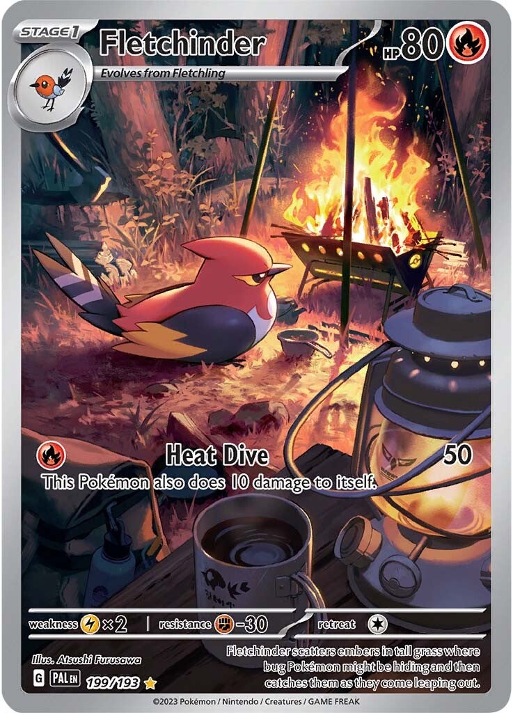 Fletchinder (199/193) [Scarlet & Violet: Paldea Evolved] | Odin's Place