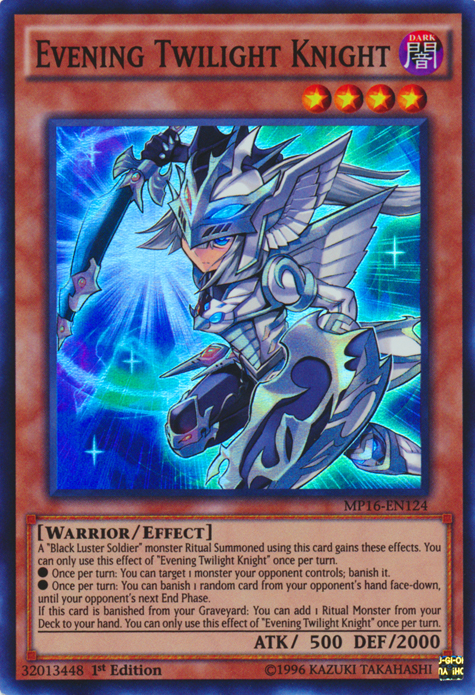 Evening Twilight Knight [MP16-EN124] Super Rare | Odin's Place