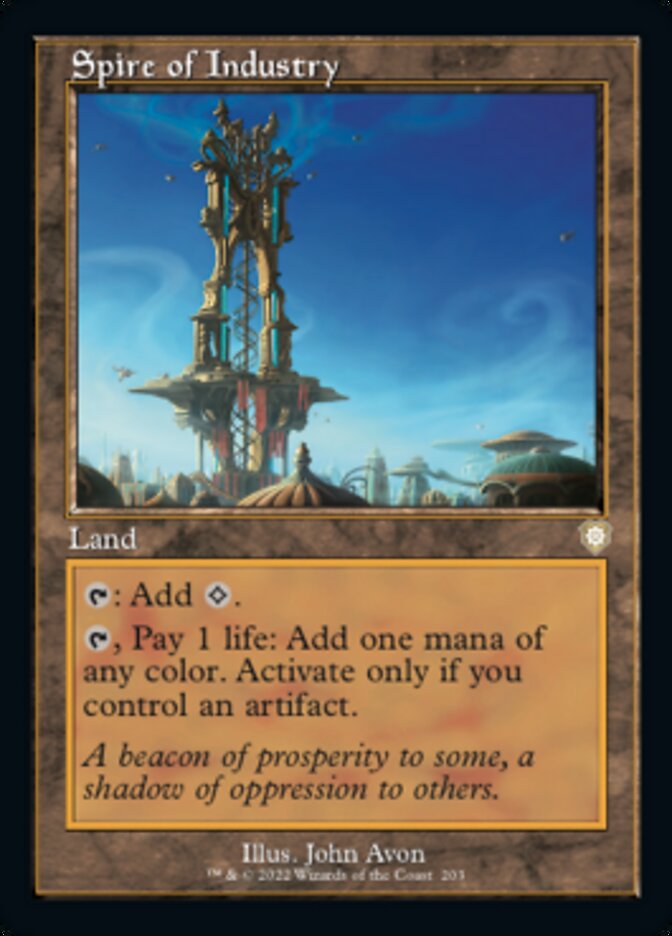 Spire of Industry (Retro) [The Brothers' War Commander] | Odin's Place