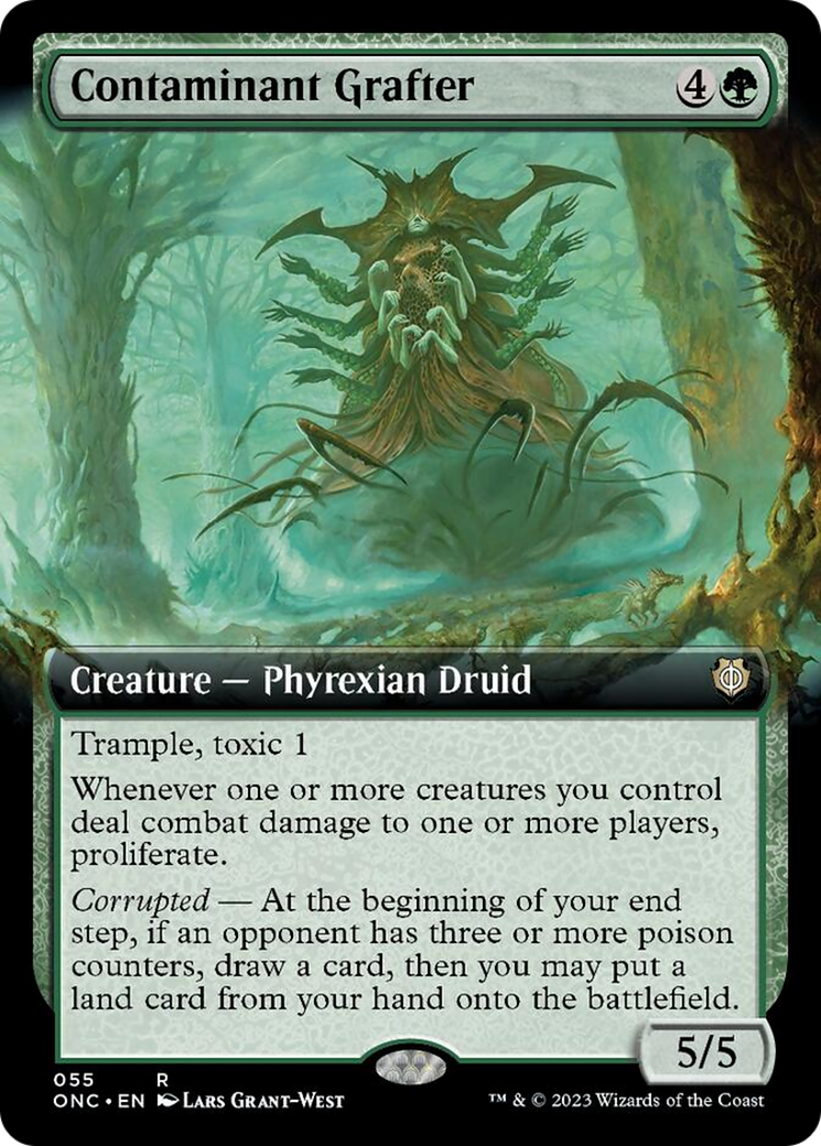 Contaminant Grafter (Extended Art) [Phyrexia: All Will Be One Commander] | Odin's Place