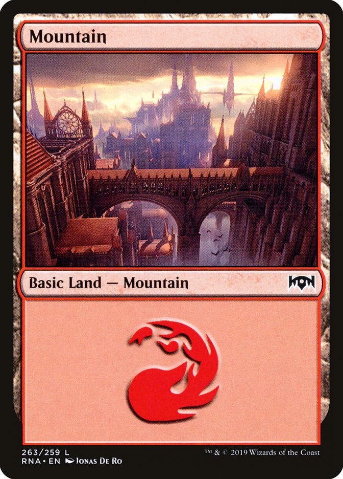 Mountain (263) [Ravnica Allegiance] | Odin's Place