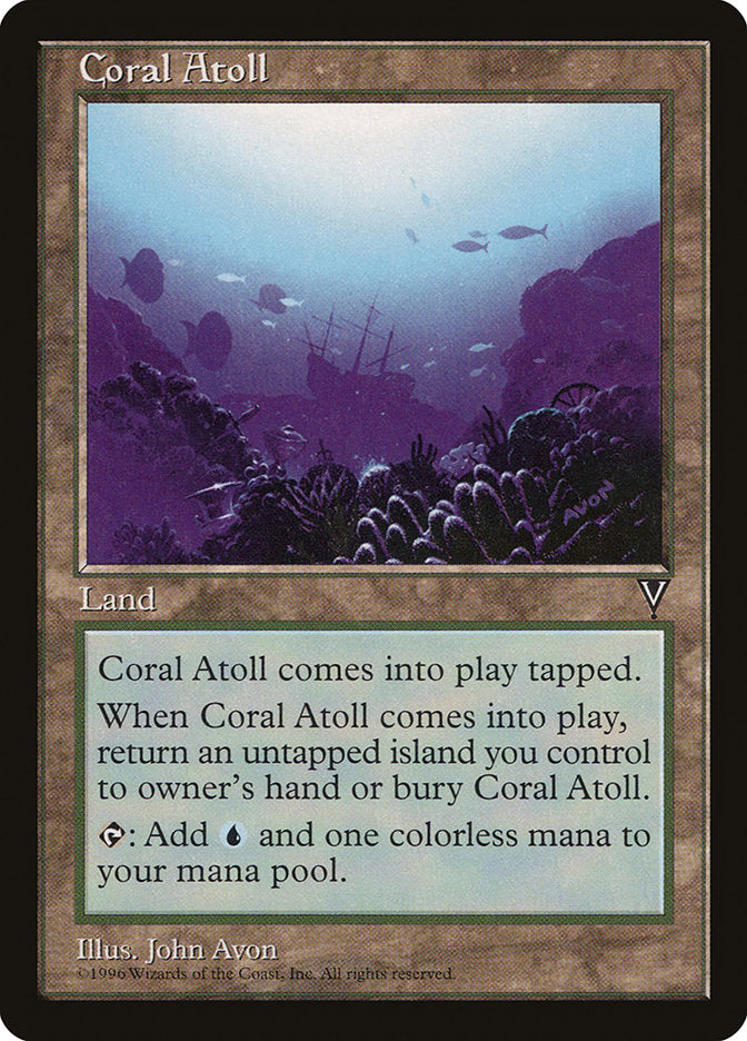 Coral Atoll (160) [Visions] | Odin's Place