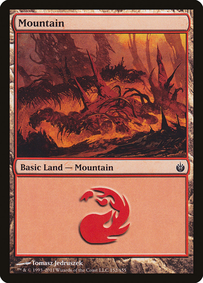 Mountain (152) [Mirrodin Besieged] | Odin's Place