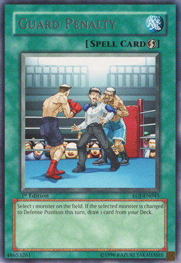 Guard Penalty [EOJ-EN045] Rare | Odin's Place