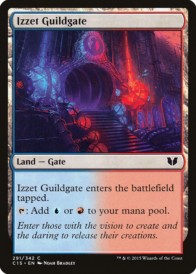 Izzet Guildgate (291) [Commander 2015] | Odin's Place