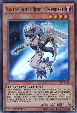 Vanadis of the Nordic Ascendant [LC5D-EN187] Ultra Rare | Odin's Place