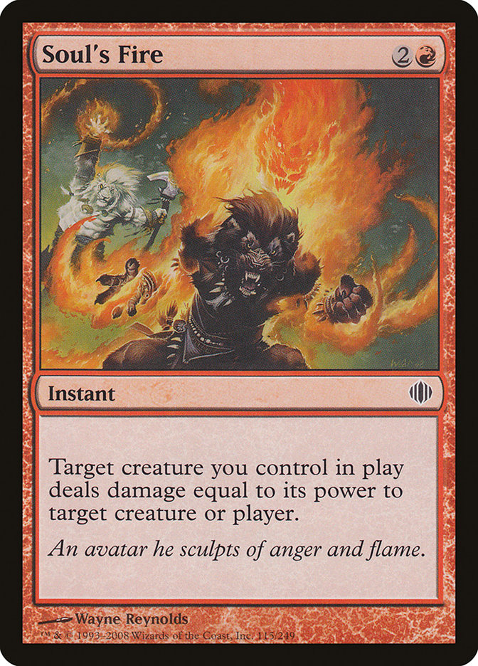 Soul's Fire (115) [Shards of Alara] | Odin's Place