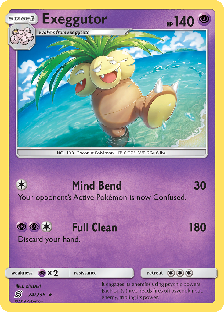 Exeggutor (74/236) [Sun & Moon: Unified Minds] | Odin's Place