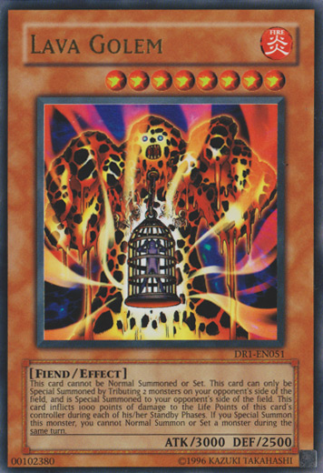 Lava Golem [DR1-EN051] Ultra Rare | Odin's Place
