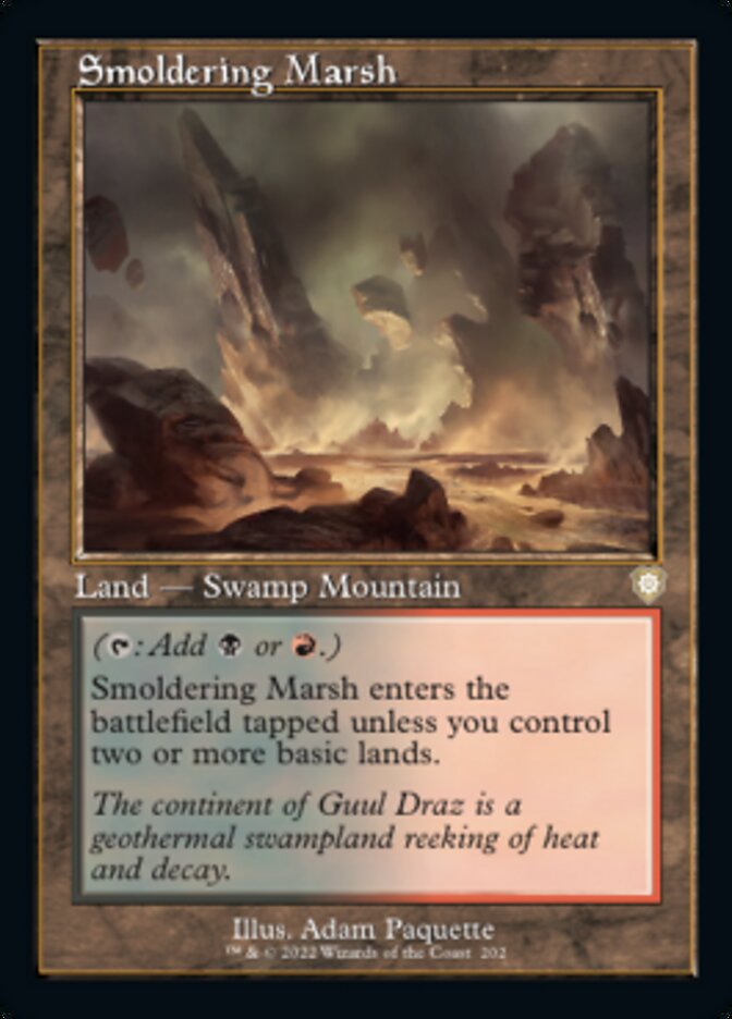 Smoldering Marsh (Retro) [The Brothers' War Commander] | Odin's Place