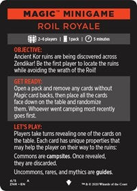 Magic Minigame: Roil Royale [Zendikar Rising] | Odin's Place