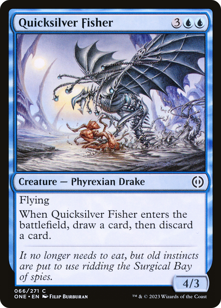 Quicksilver Fisher [Phyrexia: All Will Be One] | Odin's Place