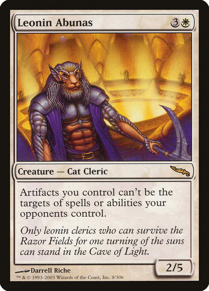 Leonin Abunas (8) [Mirrodin] | Odin's Place