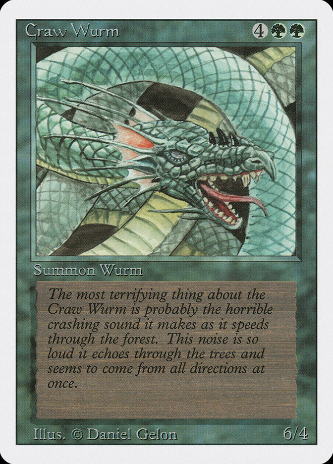 Craw Wurm (190) [Revised Edition] | Odin's Place