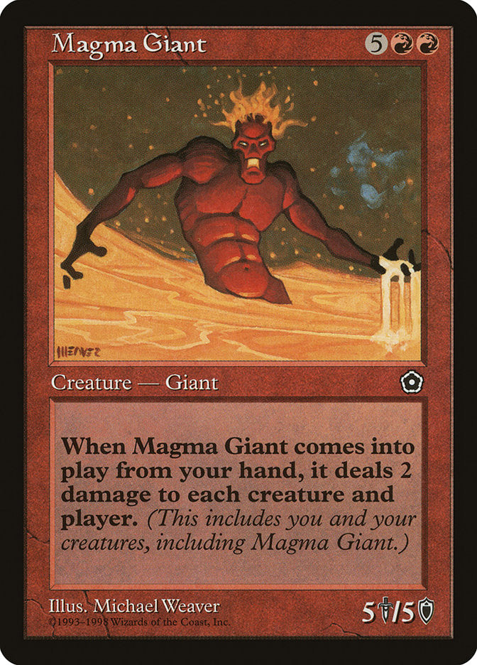Magma Giant (108) [Portal Second Age] | Odin's Place