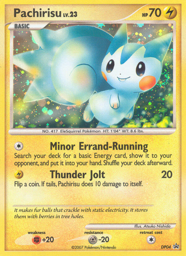 Pachirisu (DP04) [Diamond & Pearl: Black Star Promos] | Odin's Place