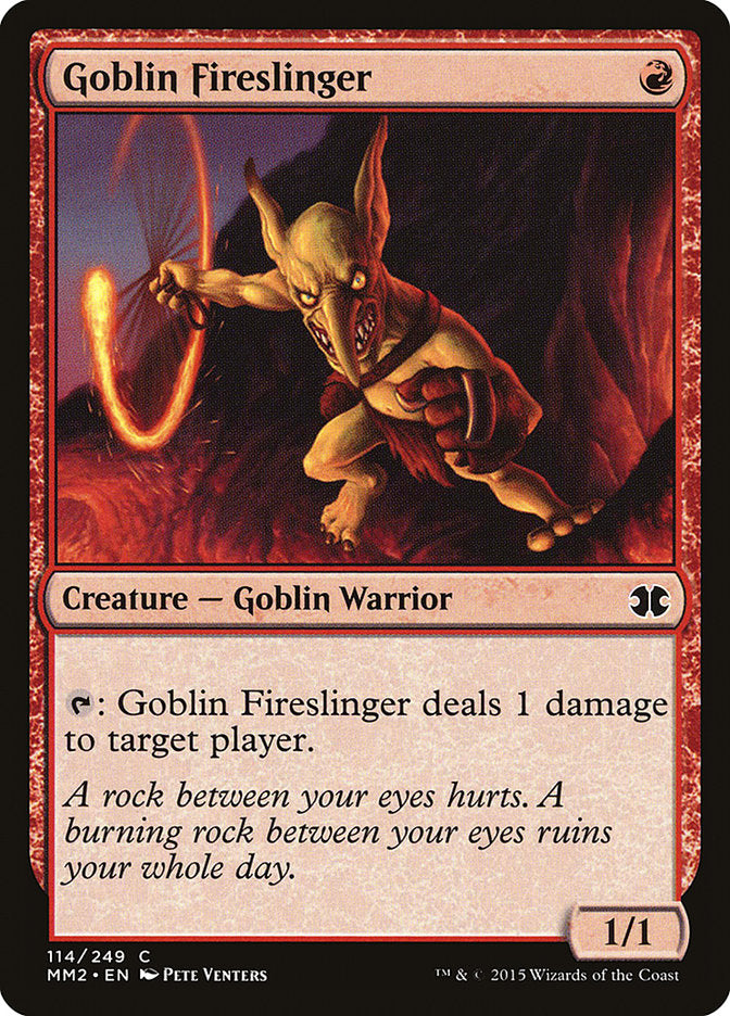 Goblin Fireslinger (114) [Modern Masters 2015] | Odin's Place