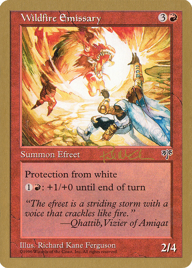 Wildfire Emissary (Paul McCabe) [World Championship Decks 1997] | Odin's Place