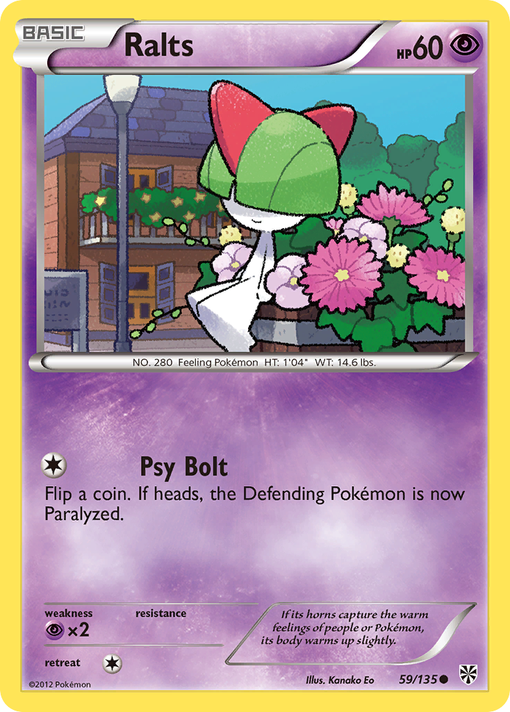 Ralts (59/135) [Black & White: Plasma Storm] | Odin's Place
