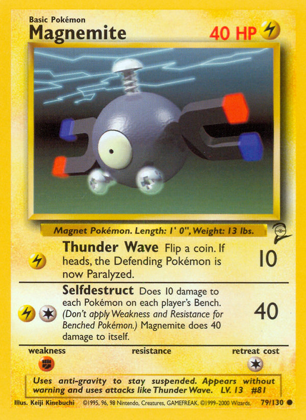 Magnemite (79/130) [Base Set 2] | Odin's Place
