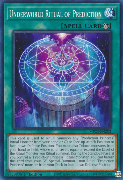 Underworld Ritual of Prediction [MP23-EN203] Common | Odin's Place