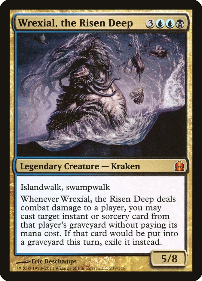Wrexial, the Risen Deep (239) [Commander 2011] | Odin's Place