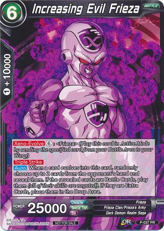 Increasing Evil Frieza (P-037) [Promotion Cards] | Odin's Place