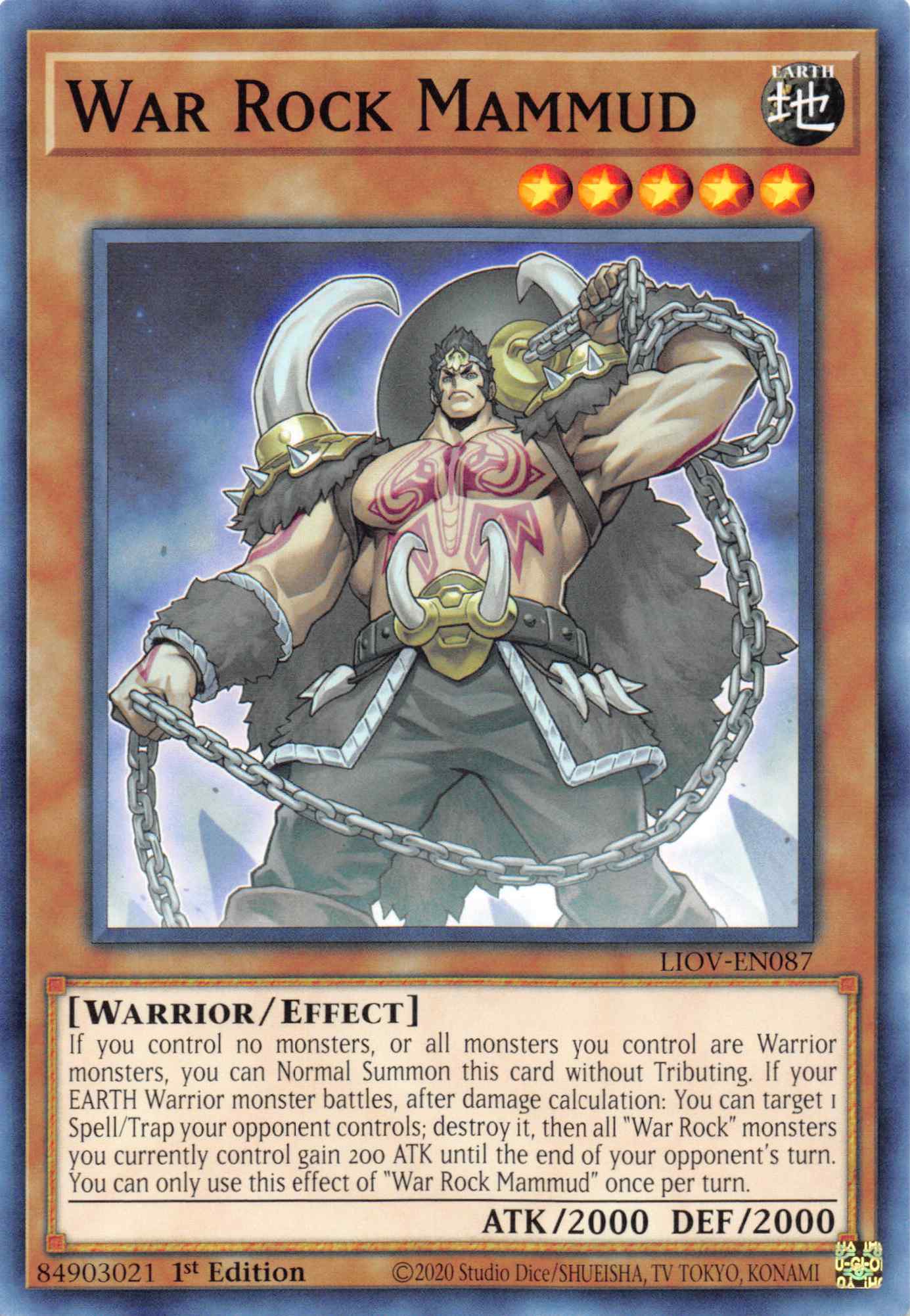 War Rock Mammud [LIOV-EN087] Common | Odin's Place