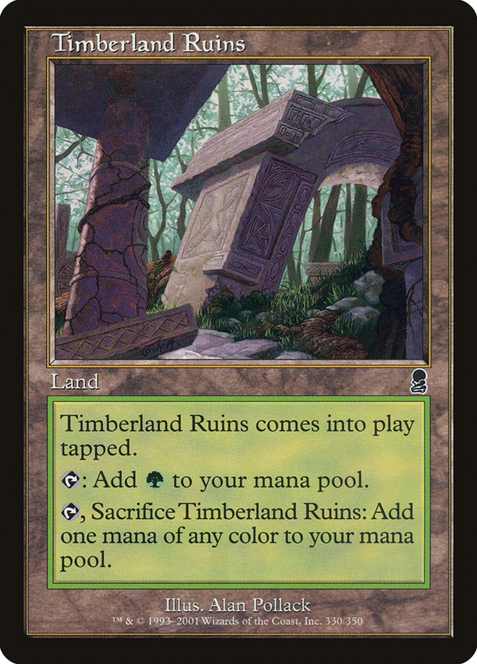 Timberland Ruins (330) [Odyssey] | Odin's Place
