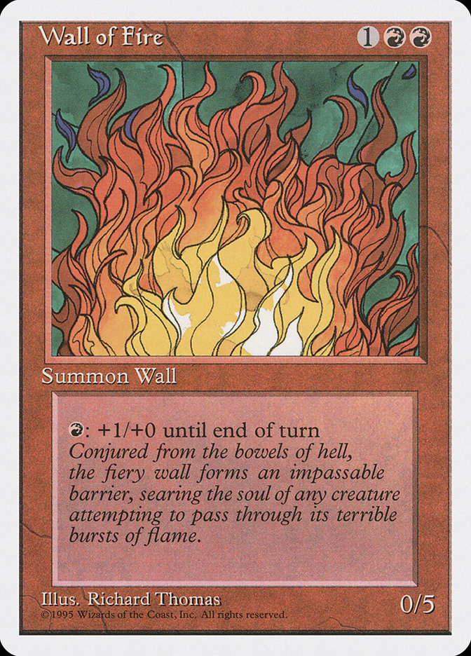 Wall of Fire (230) [Fourth Edition] | Odin's Place