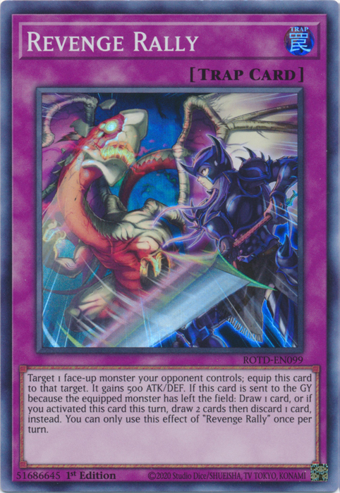 Revenge Rally [ROTD-EN099] Super Rare | Odin's Place