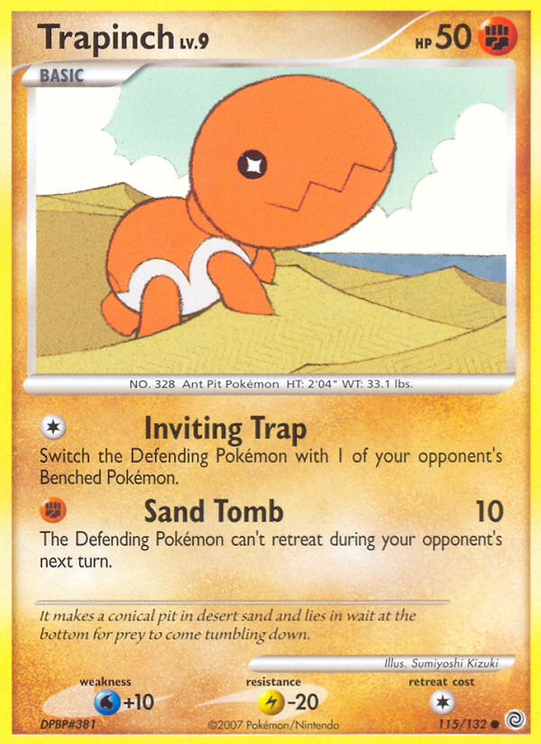 Trapinch (115/132) [Diamond & Pearl: Secret Wonders] | Odin's Place