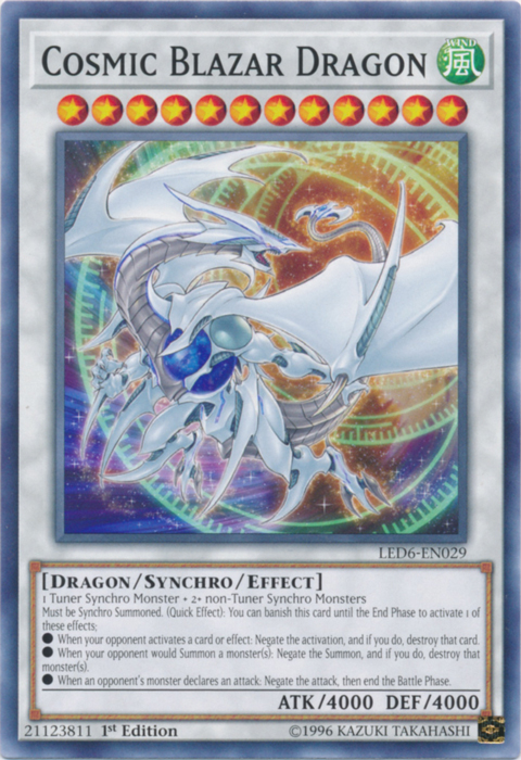 Cosmic Blazar Dragon [LED6-EN029] Common | Odin's Place
