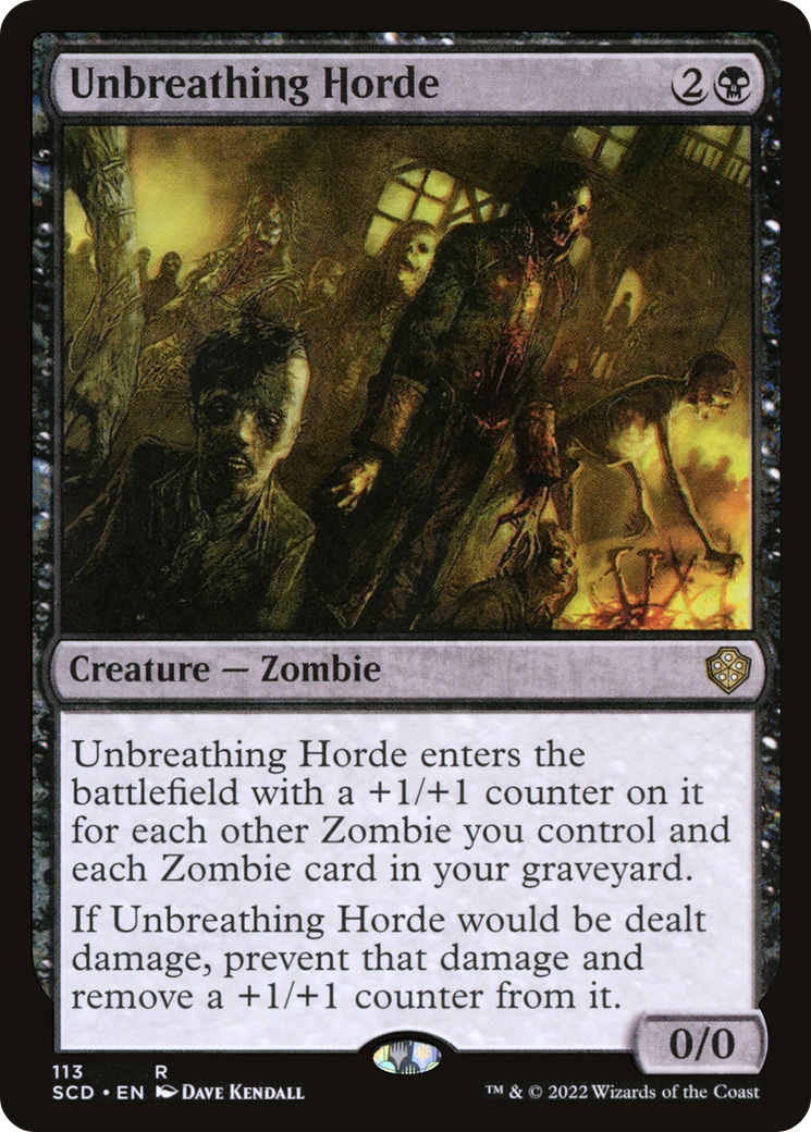 Unbreathing Horde [Starter Commander Decks] | Odin's Place