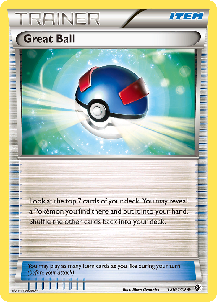 Great Ball (129/149) [Black & White: Boundaries Crossed] | Odin's Place