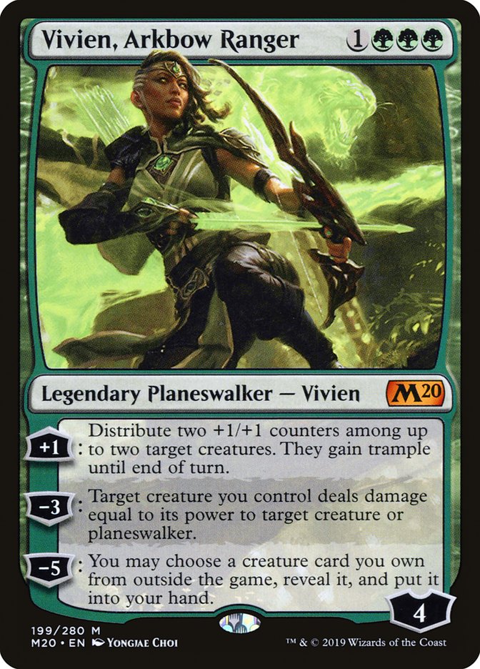Vivien, Arkbow Ranger [Core Set 2020] | Odin's Place